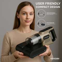 NEWDRU™ UV-Powered Anti-Allergen Portable Vacuum Cleaner