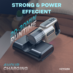 NEWDRU™ UV-Powered Anti-Allergen Portable Vacuum Cleaner