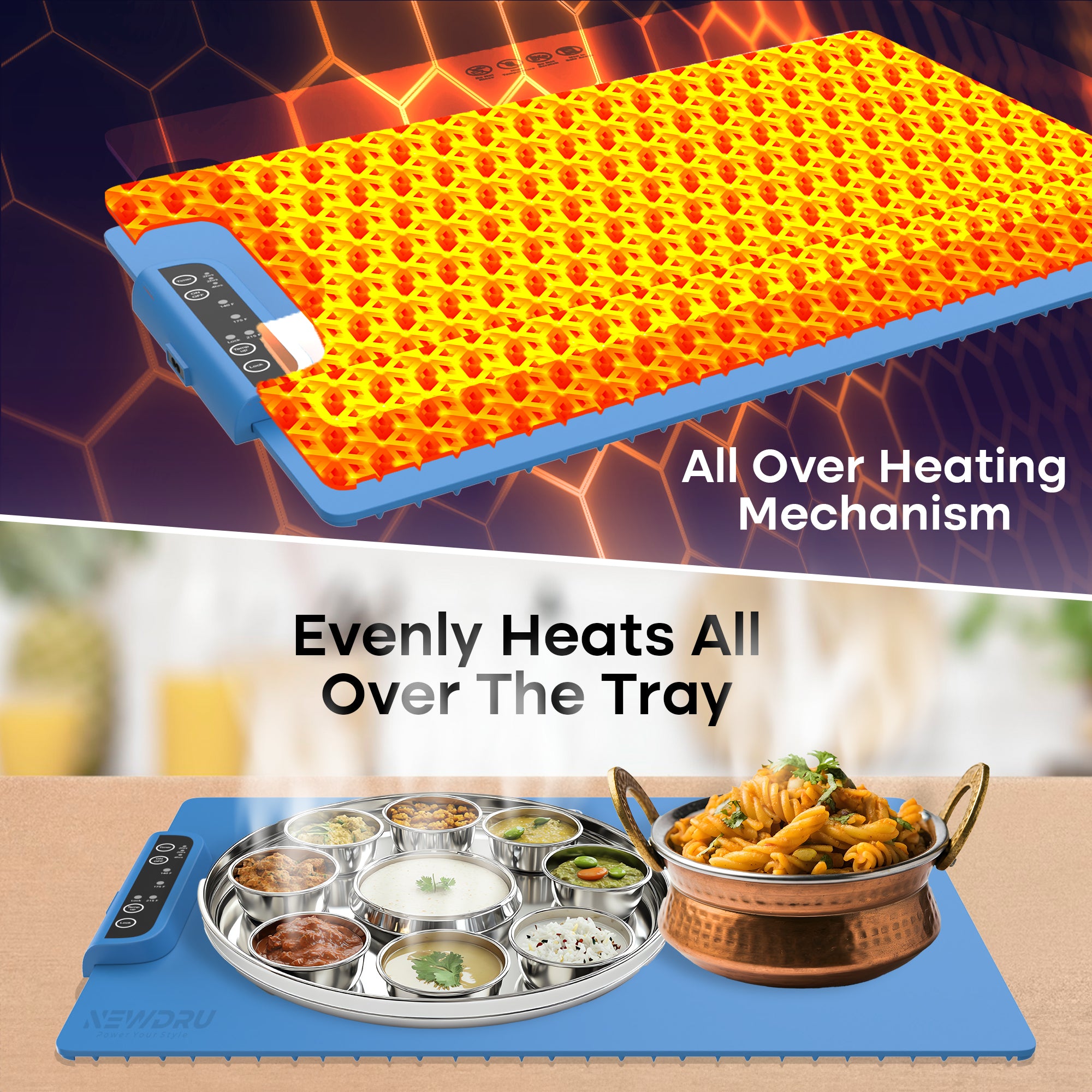 NEWDRU HeatMat Pro (Heating Tray)