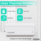 LabelEase Mini Printer – Inkless Thermal Label Printer