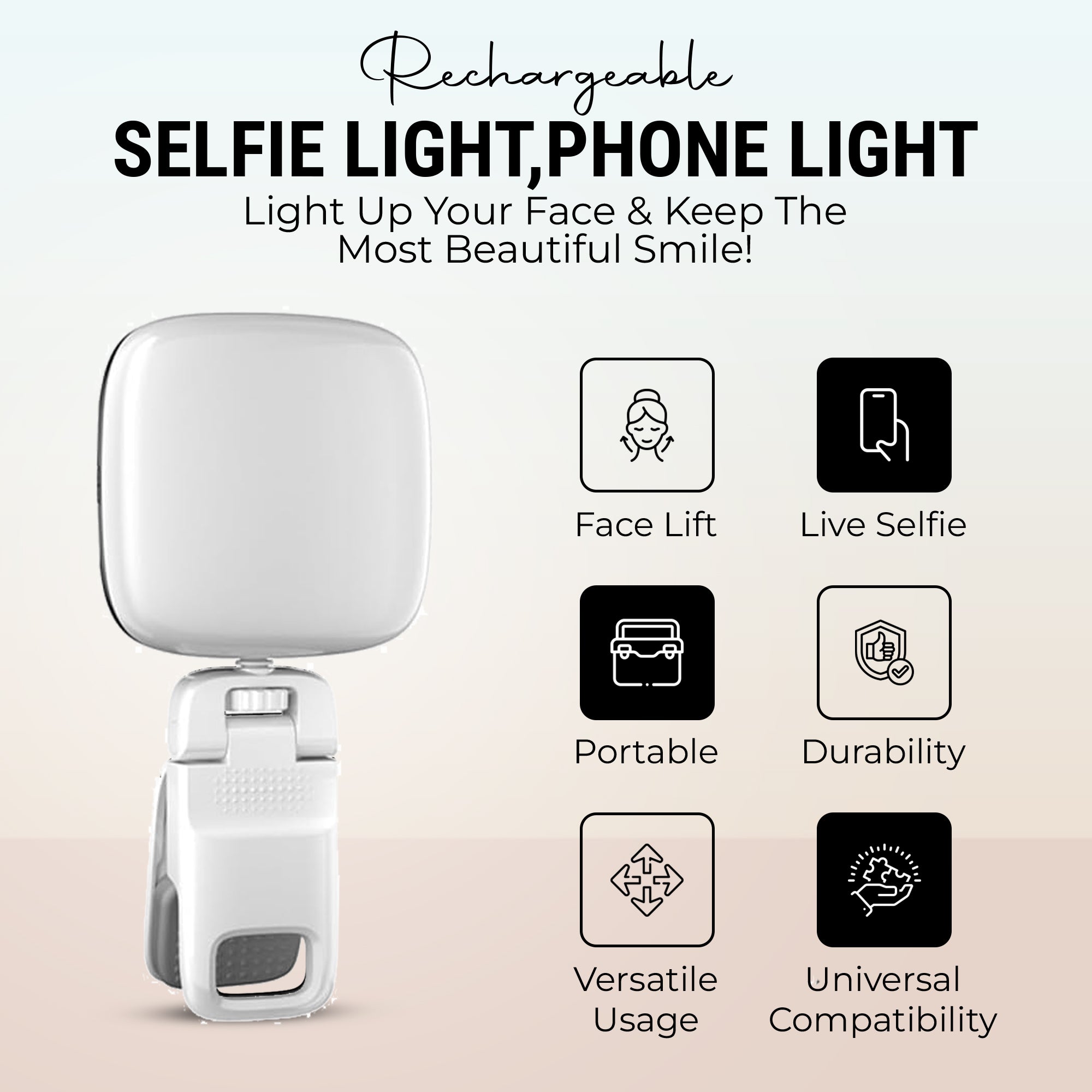 GlowPro Clip – Mobile Conference Light