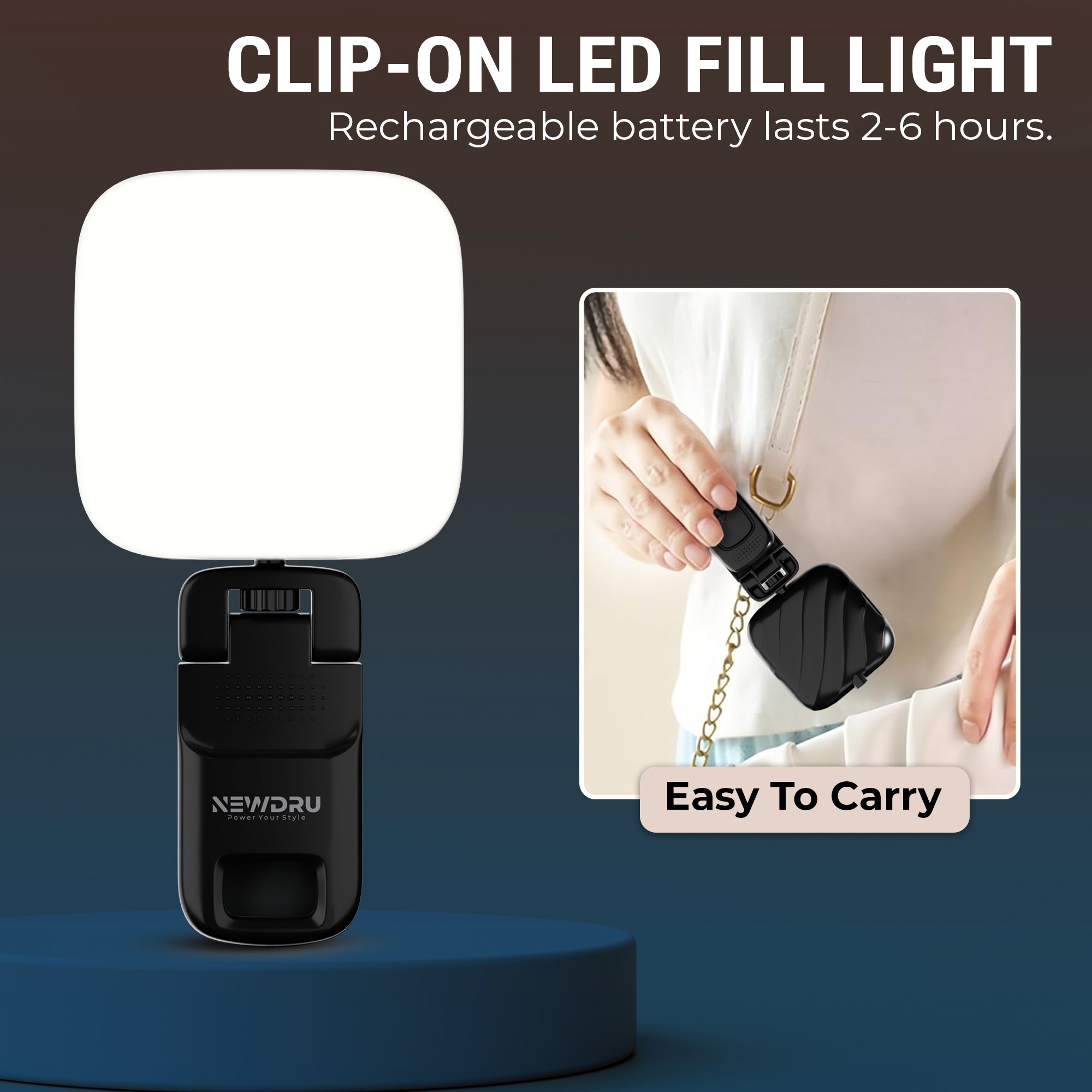 GlowPro Clip – Mobile Conference Light