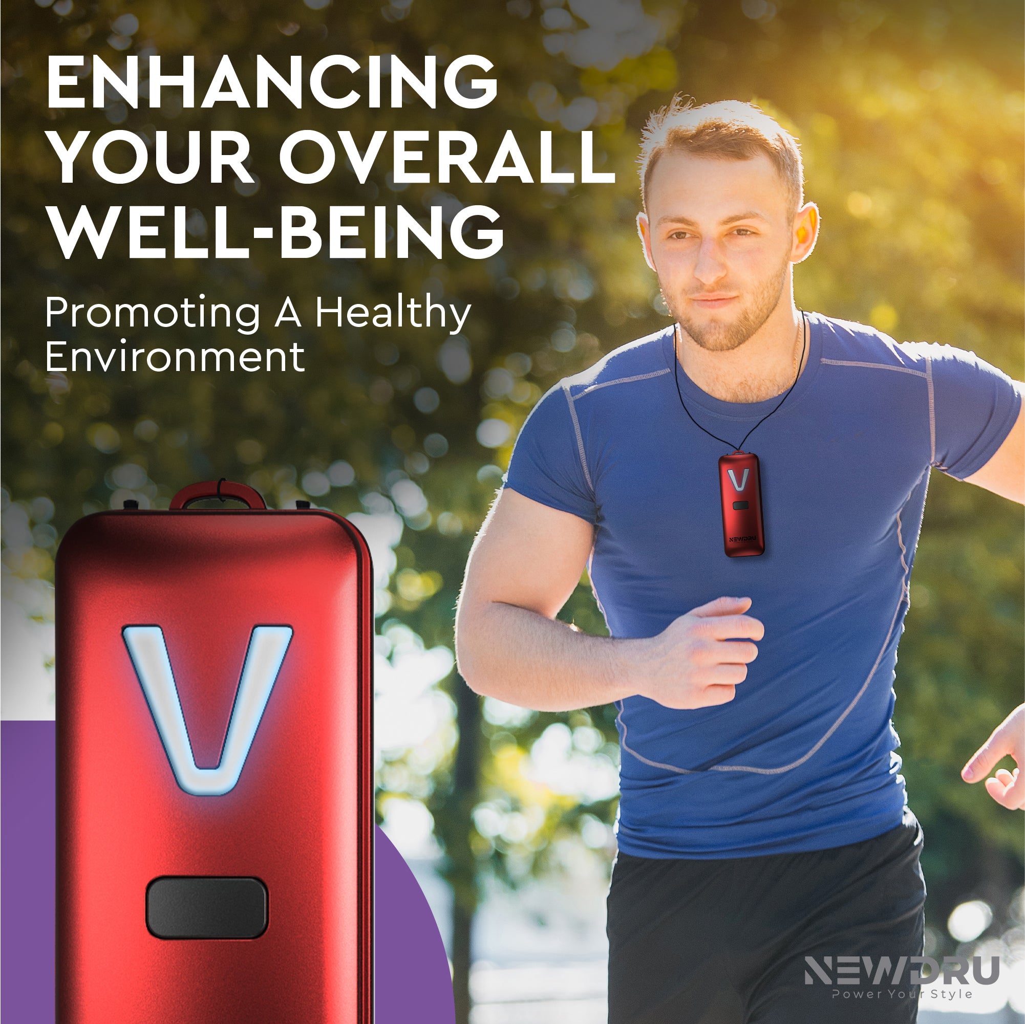 Portable Air Purifier – Wearable Negative Ion Purifier