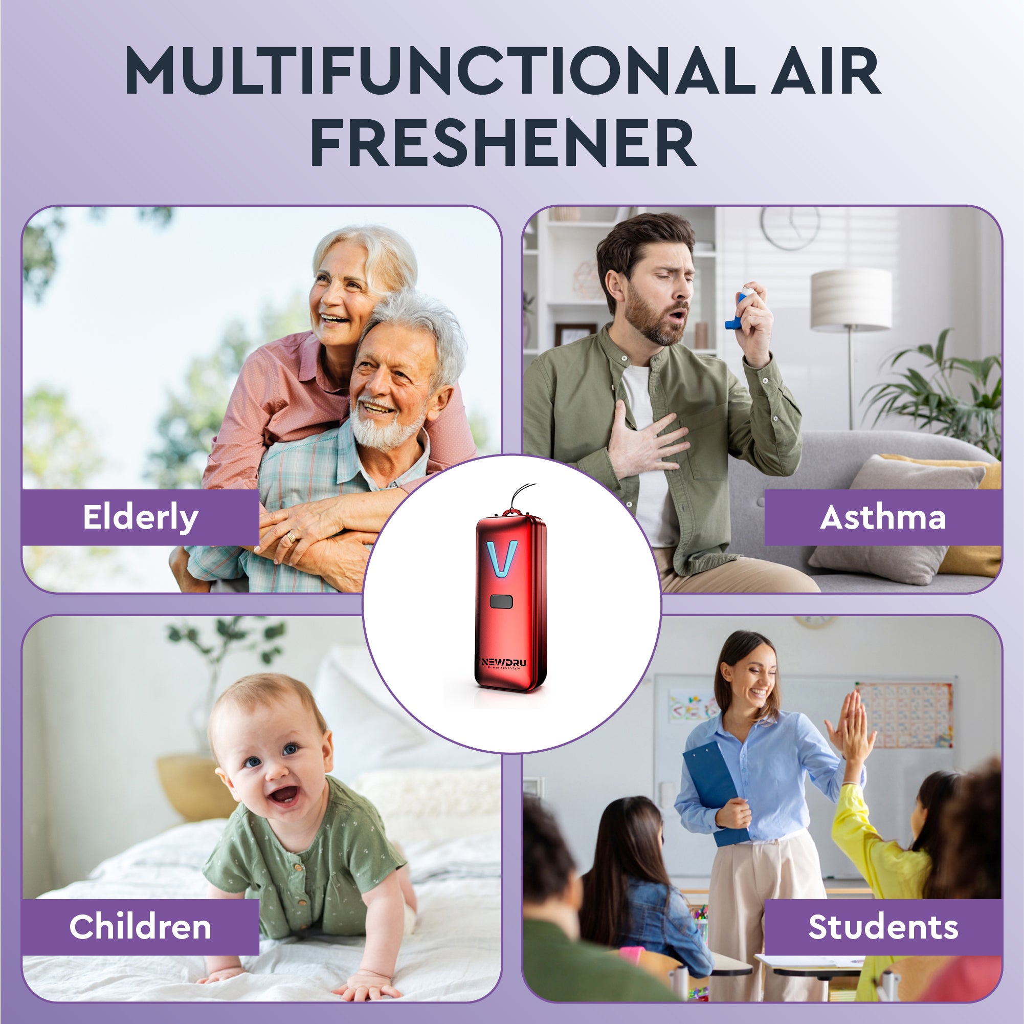 Portable Air Purifier – Wearable Negative Ion Purifier