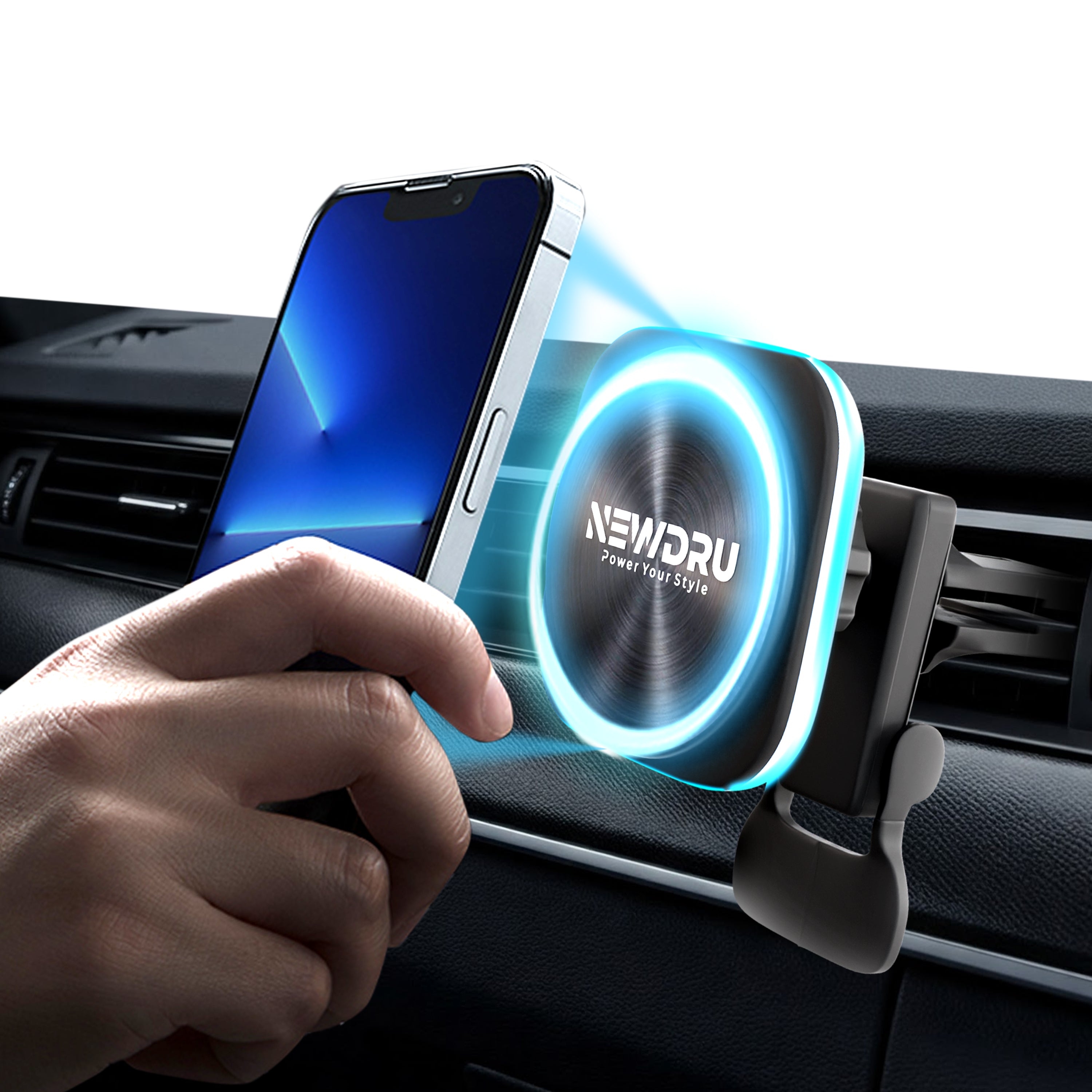 GlowCharge Pro – RGB Wireless Charger