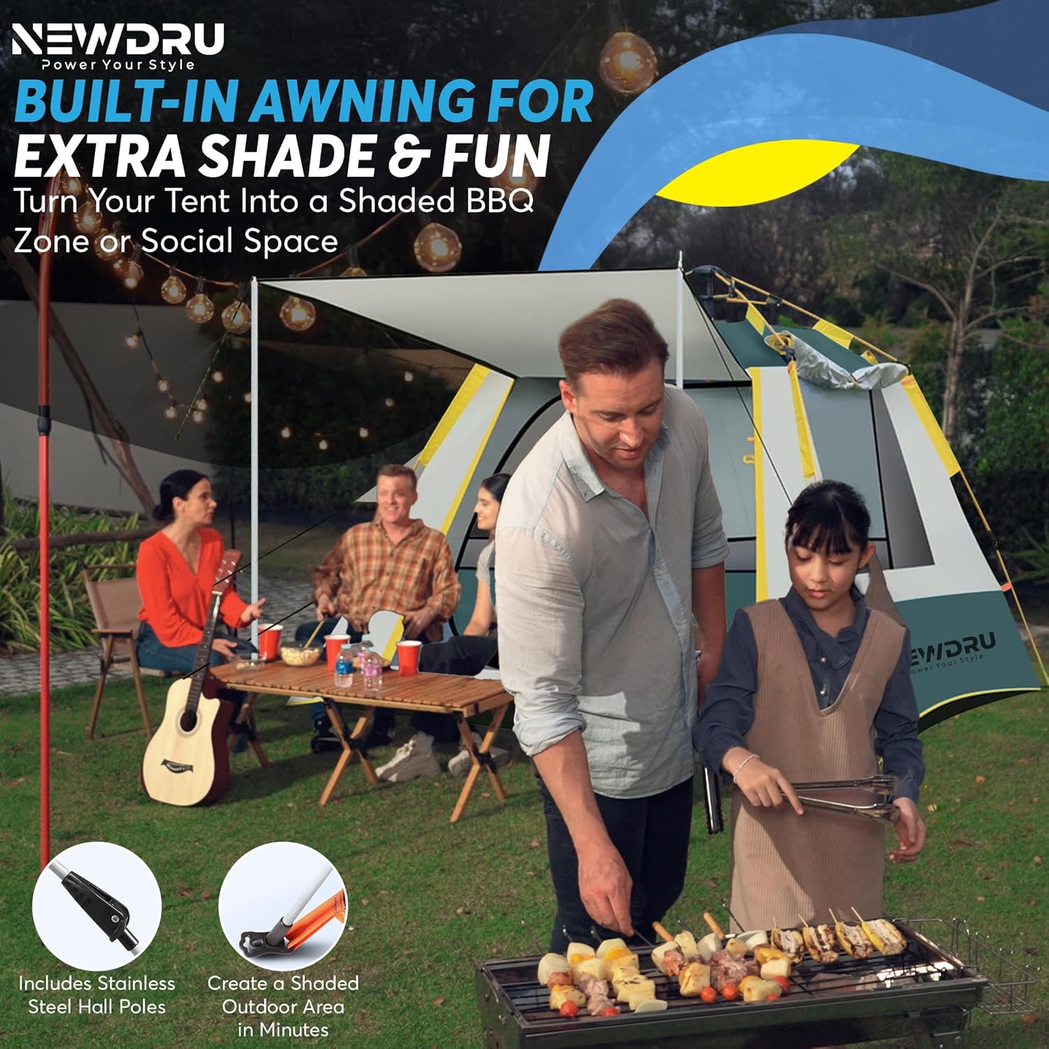 CampGuard Pro – Waterproof Camping Tent