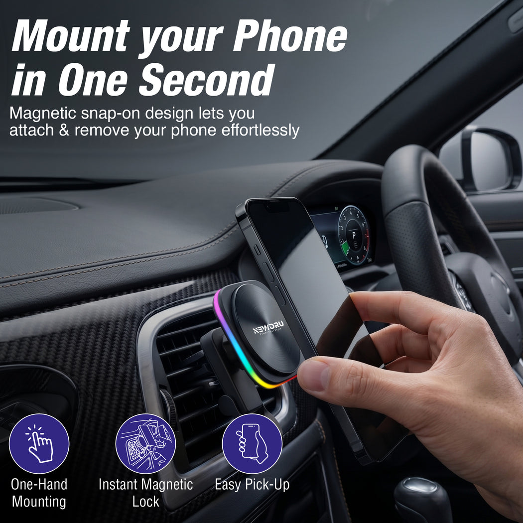 GlowCharge Pro – RGB Wireless Charger