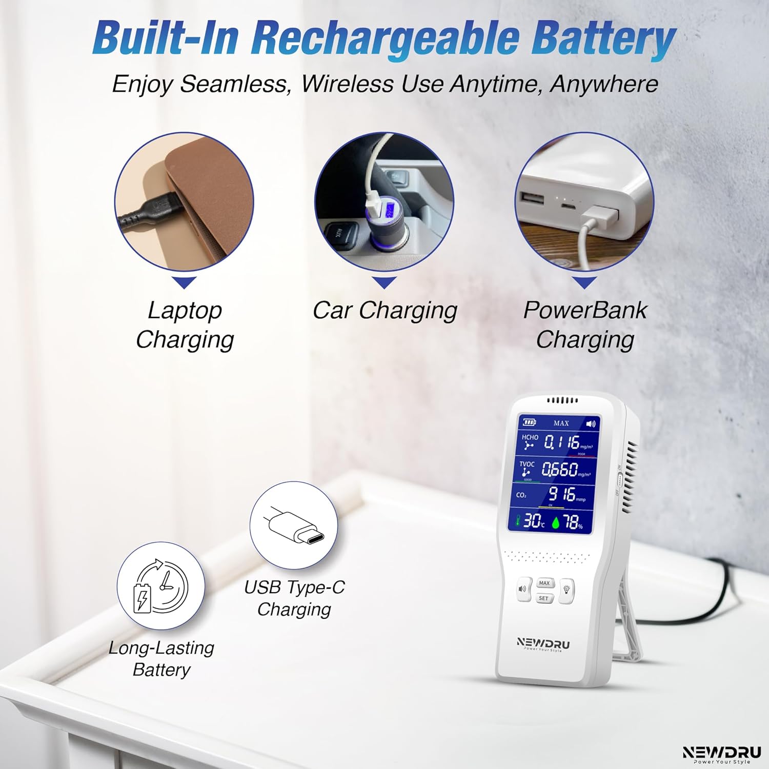 EcoGuard Pro – Smart Air Quality Monitor