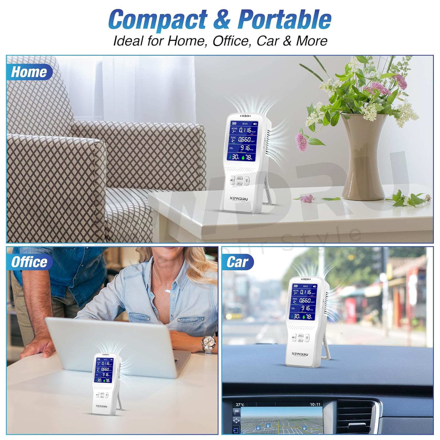 EcoGuard Pro – Smart Air Quality Monitor