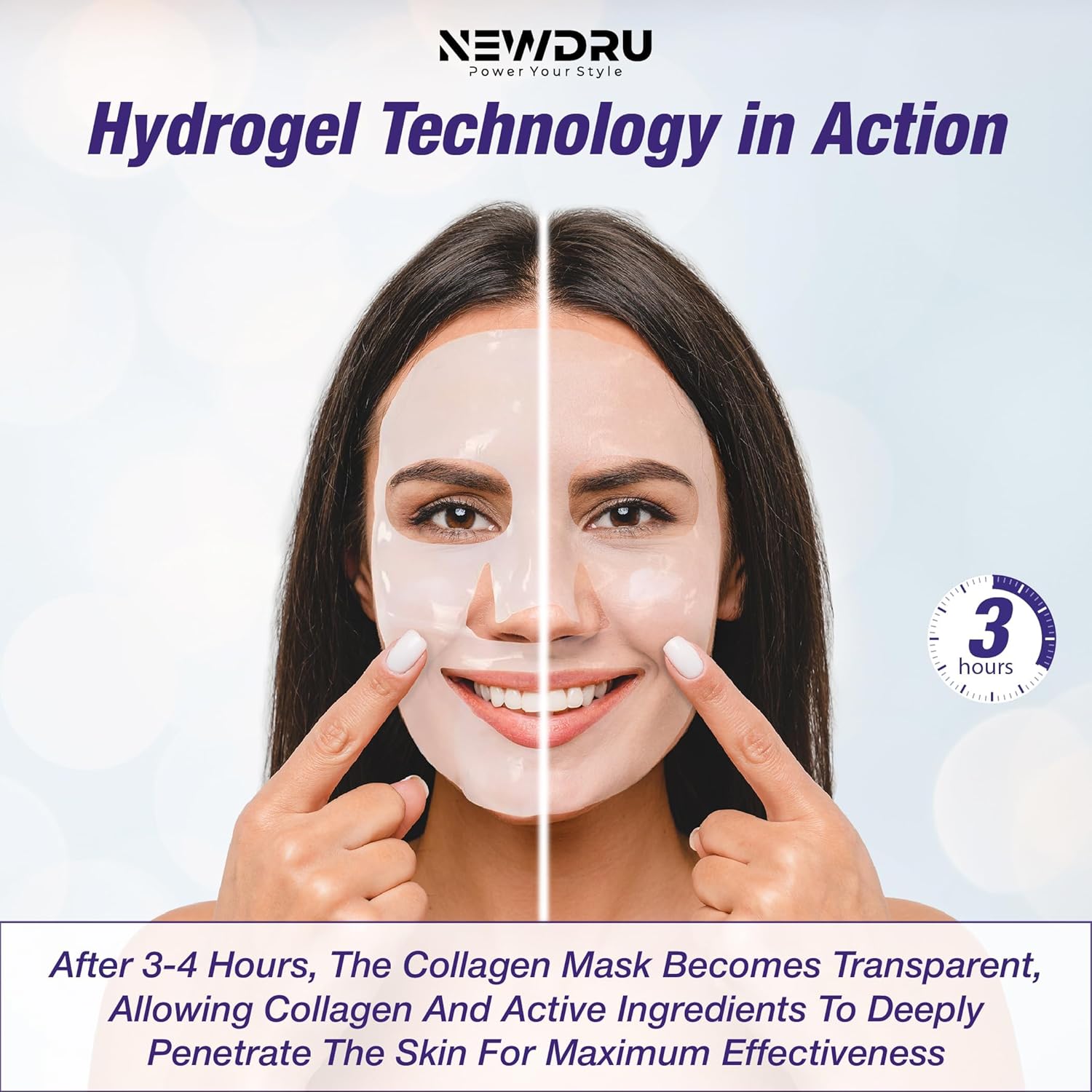 GlowSkin Pro – Collagen Face Mask (Pack of 1)