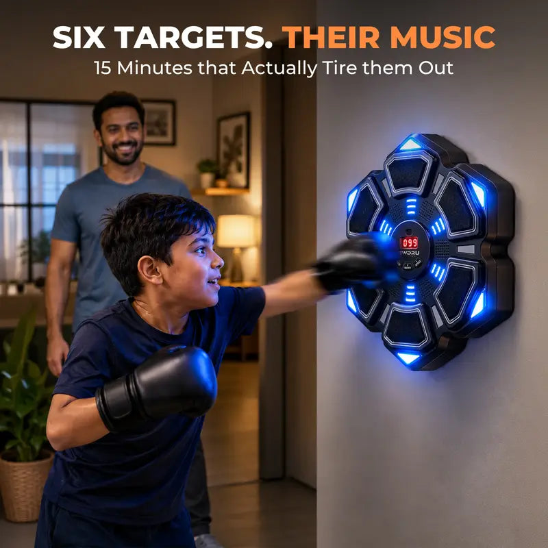 Newdru Music Boxing Machine for Kids & Adults - New Edition