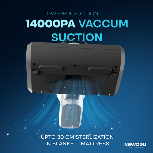 NEWDRU™ UV-Powered Anti-Allergen Portable Vacuum Cleaner
