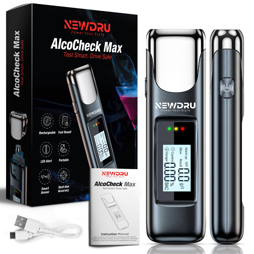 NEWDRU Digital Alcohol Tester Machine