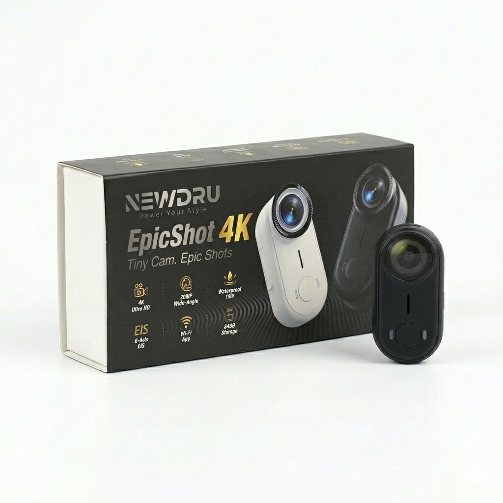 NEWDRU EpicShot 4K Action Camera