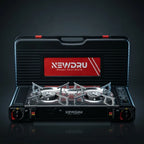 Portable Double Burner Gas Stove