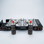 Portable Double Burner Gas Stove