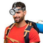 NightBeam Pro – 360° Adjustable LED Headlamp