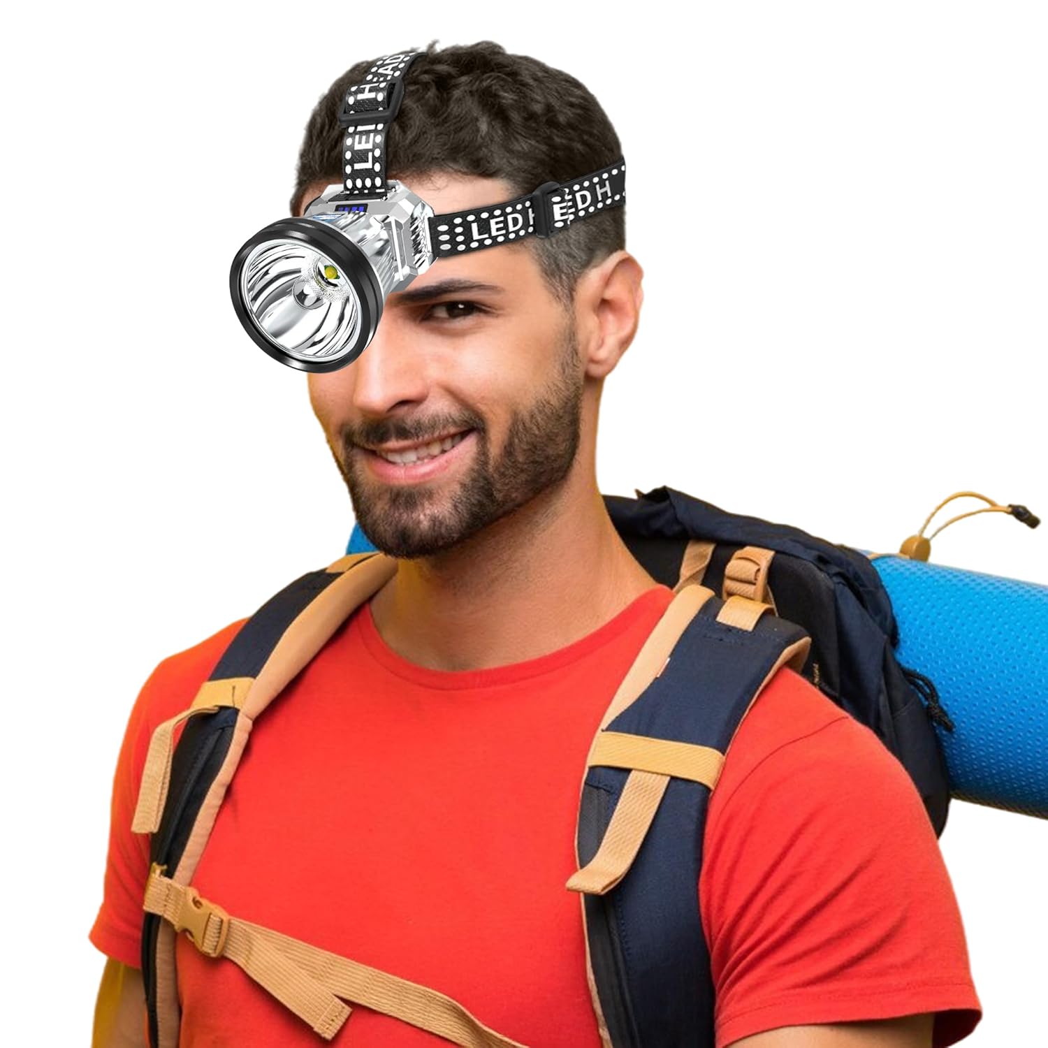 NightBeam Pro – 360° Adjustable LED Headlamp
