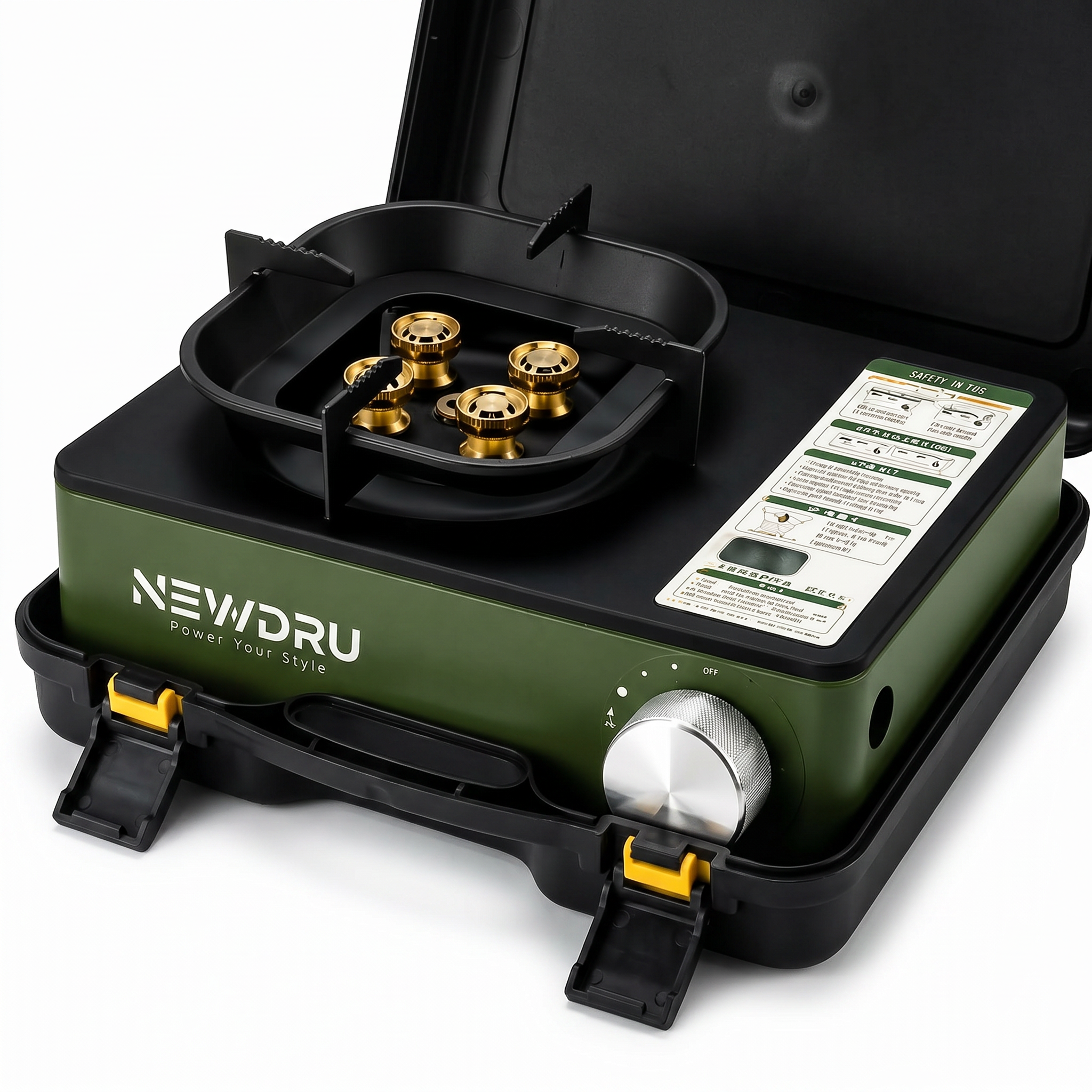 NEWDRU Mini Gas Stove - main