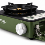 NEWDRU Mini Gas Stove - control knob detail