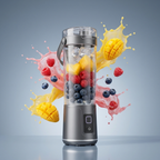 NEWDRU gray portable blender bottle premium studio image