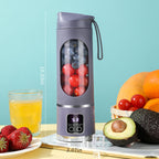 NEWDRU 450ml Portable Wireless Juicer & Blender (Rechargeable)