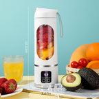NEWDRU 450ml Portable Wireless Juicer & Blender (Rechargeable)