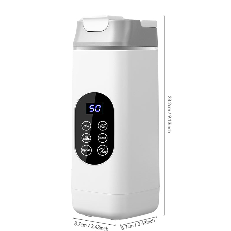 NEWDRU HS-880 Insulated Portable Blender Bottle (Digital)