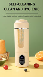 NEWDRU HS-889 Self-Cleaning Portable Juicer (Multi-Speed)