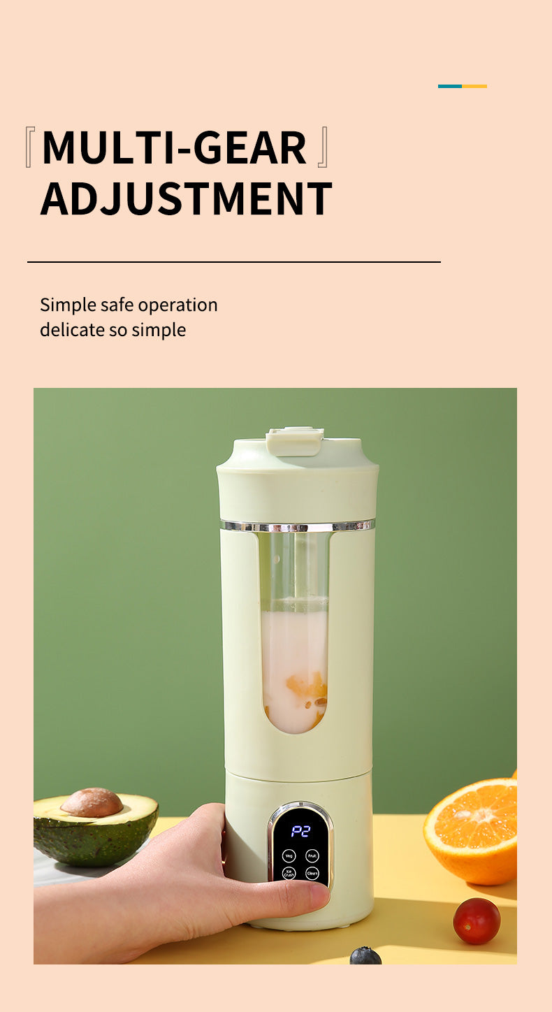NEWDRU HS-889 Self-Cleaning Portable Juicer (Multi-Speed)