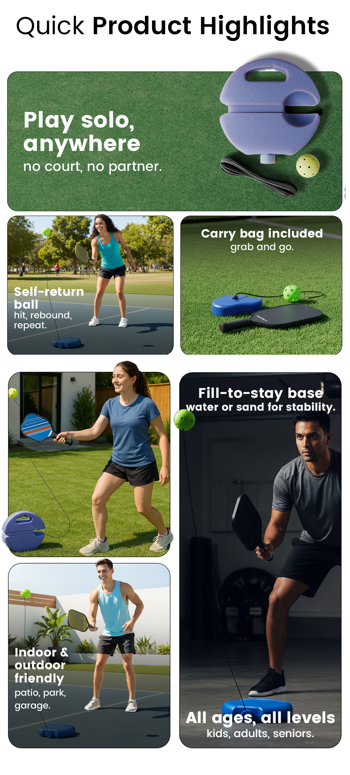 PicklePlay Pro Training Highlights