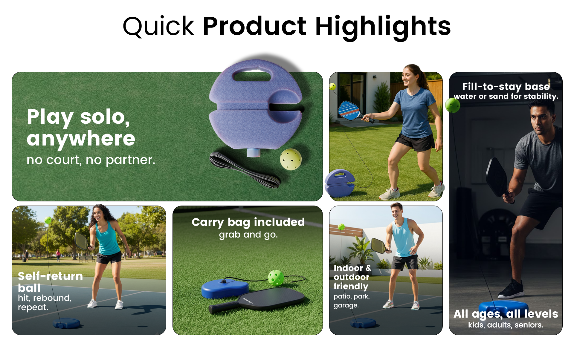 PicklePlay Pro Training Highlights